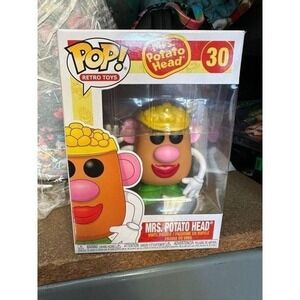 Funko Pop Mrs Potato Head Retro Toys OS Multicolor Excellent Vinyl Figure 30